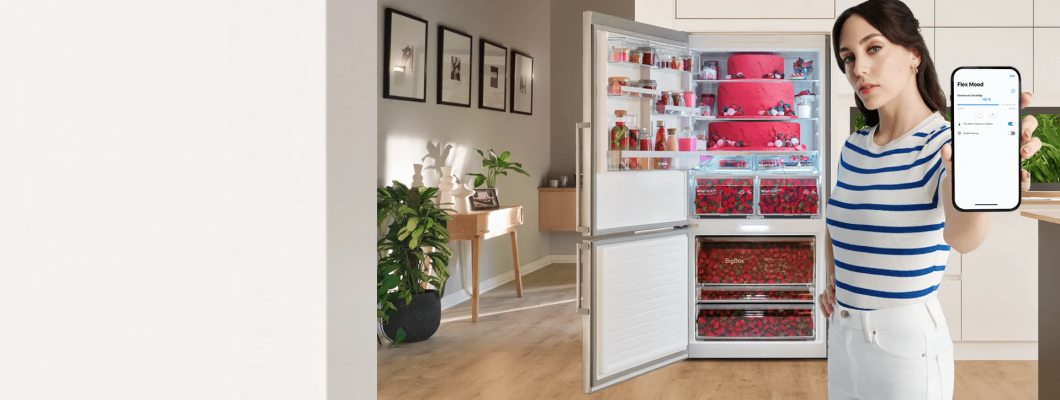 Bosch Serie 8 Buzdolapları ile Üst Düzey Tazelik ve Akıllı Saklama